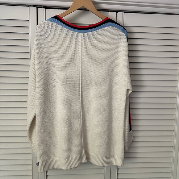 Talbots Colorful Striped Women's Sweater EUC - Picture 3 of 7